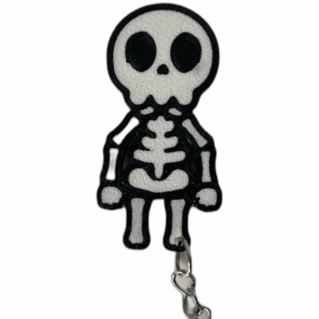 Cute Skeleton Keychain
